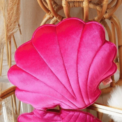 Avis Coussin Coquillage en Velours Mon Lit Cabane 2