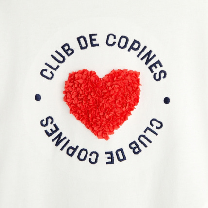 Avis T-shirt Club des Copines blanc fille OKAIDI 3