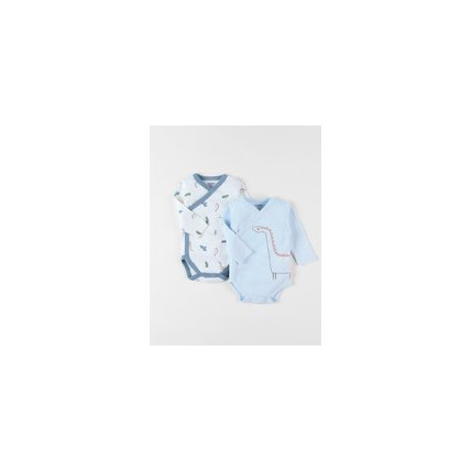 Avis Set de 2 bodies en coton NOUKIE'S 1
