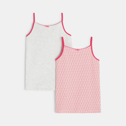 Avis Débardeur (lot de 2) rose fille OKAIDI 1