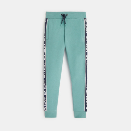 Avis Pantalon de jogging molleton Ok Team vert garçon OKAIDI 1