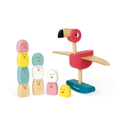 Avis Jeu d'équilibre Flamant Rose JANOD 3