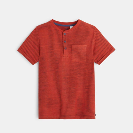 Avis T-shirt tunisien uni orange garçon OKAIDI 2