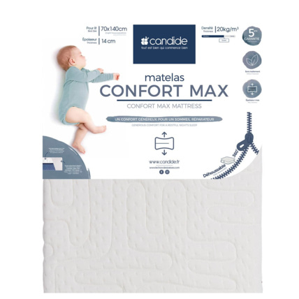 Avis Matelas pour lit bébé Confort Max CANDIDE 1