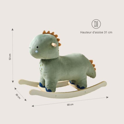 Avis Dinosaure à bascule Dino Petite Amélie 4