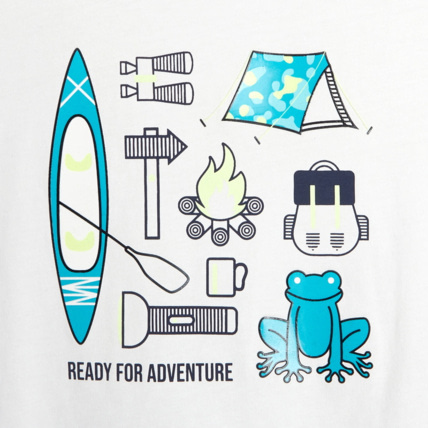 Avis Pyjama short vacances blanc garçon OKAIDI 3