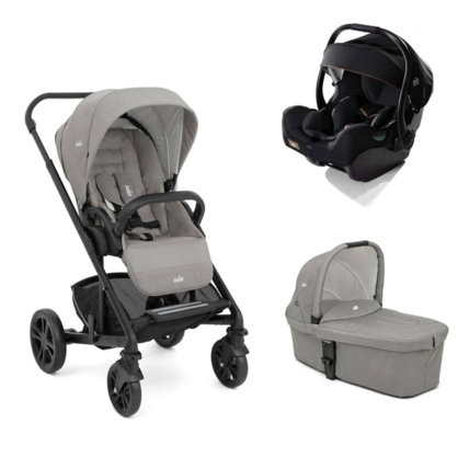 Avis Poussette Trio Chrome + Siège auto i-Jemini + Nacelle chrome Joie 2
