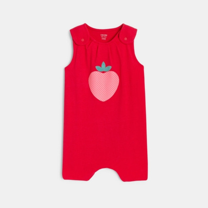 Avis Combi courte à bretelles fraise OBAÏBI 1