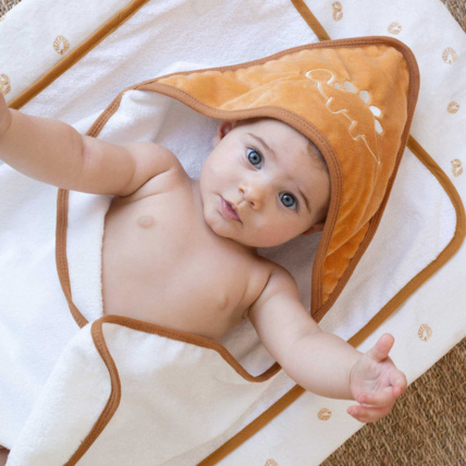 Avis Cape de bain bébé + gant Trois Kilos Sept 3