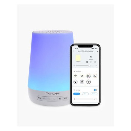 Avis Veilleuse portable à bruit blancs pour bébé MOMCOZY 1