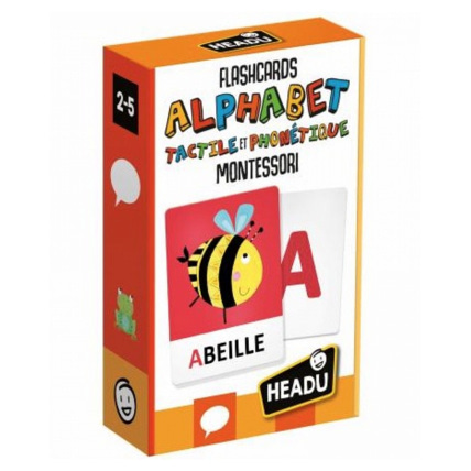 Avis Flashcards Alphabet Tactile et Phonetique HEADU 1