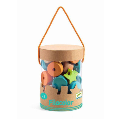 Avis Perles en bois Filacolor DJECO 1