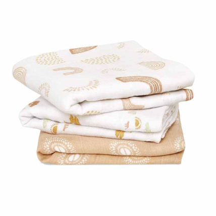 Avis Lot de 3 musy-langes en mousseline de coton ADEN + ANAIS 3