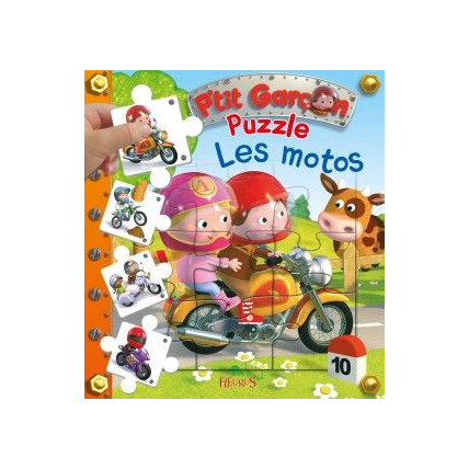 Avis Livre puzzle Les Motos FLEURUS 1