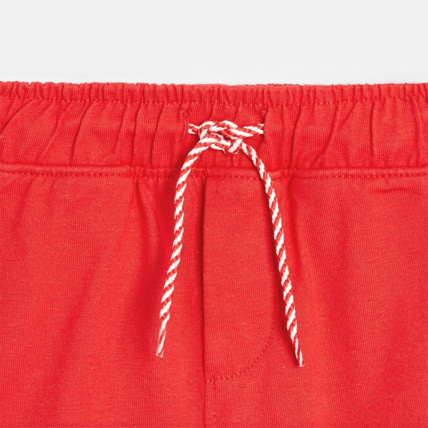 Avis Bermuda en coton rouge garçon OKAIDI 2