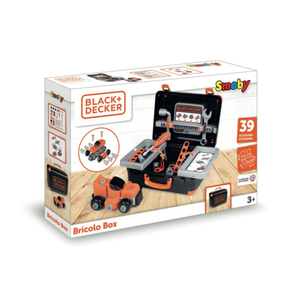Avis Coffret Black + Decker Bricolo Box SMOBY 1
