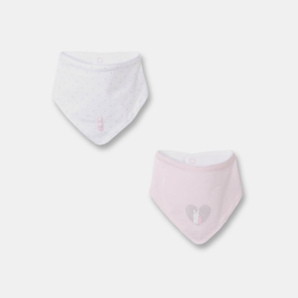 Avis Bavoirs triangle assortis (par 2) bébé fille OBAÏBI 1