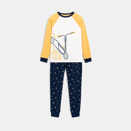 Avis Pyjama  2 pièces en jersey jaune garçon OKAIDI 1