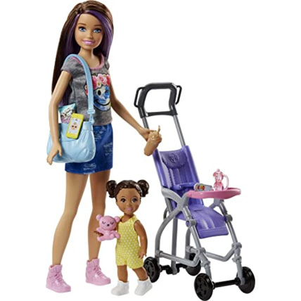 Avis Barbie Skipper Babysitters - baby-sitter et poussette BARBIE 1