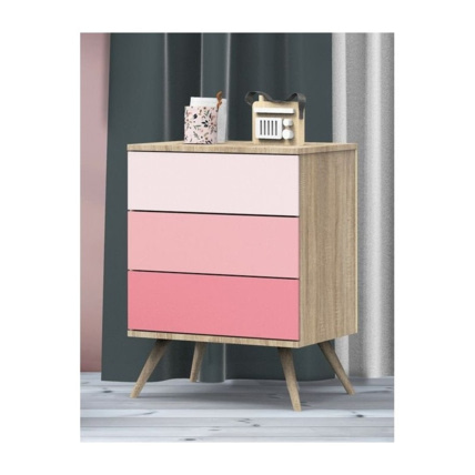 Avis Petite commode 3 tiroirs Seventies Sauthon 2