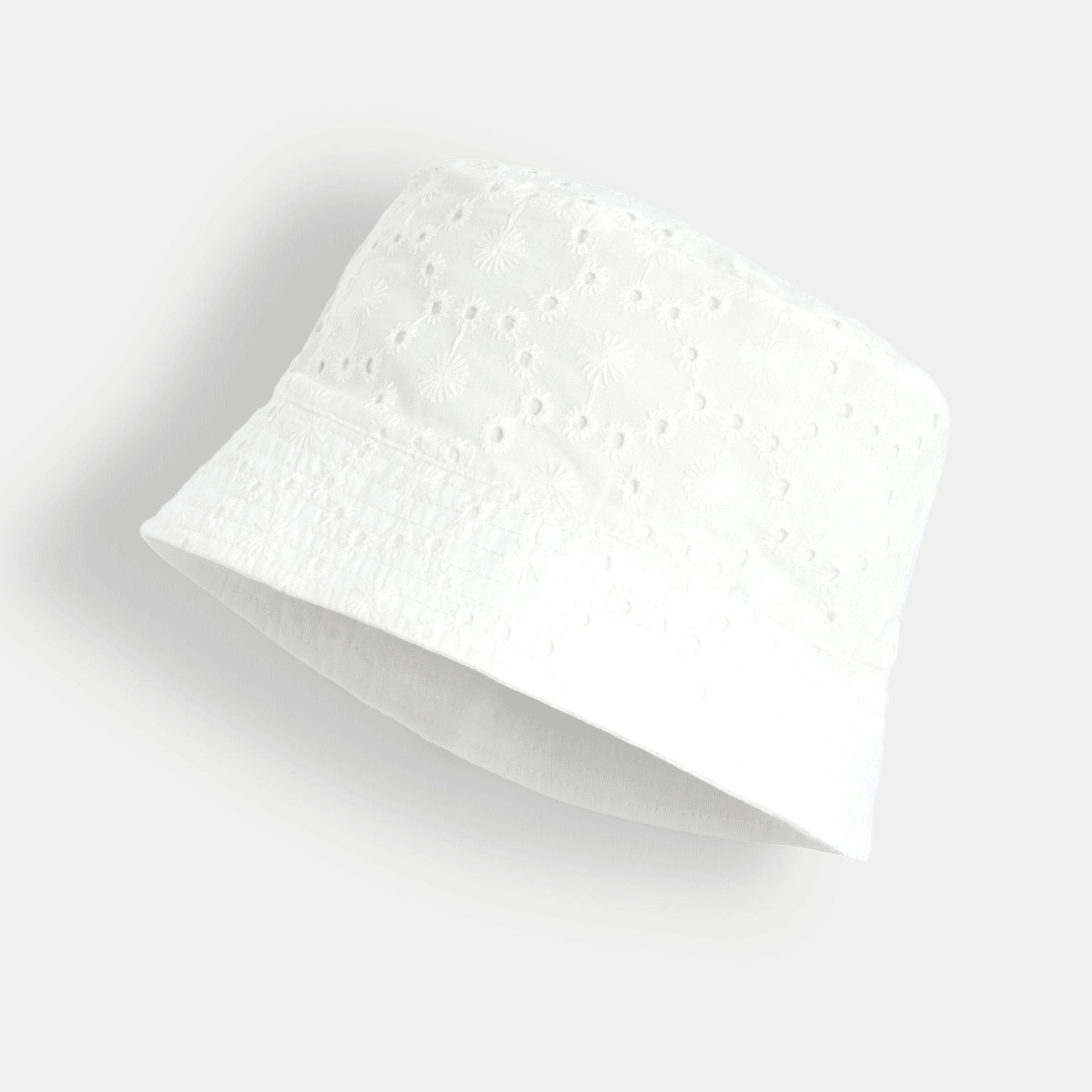 Avis Bob en coton réversible blanc fille OKAIDI 3