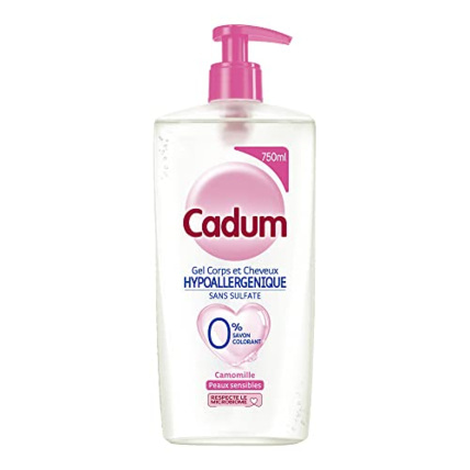 Avis Gel corps et cheveux Hypoallergénique Sans Sulfate CADUM 1