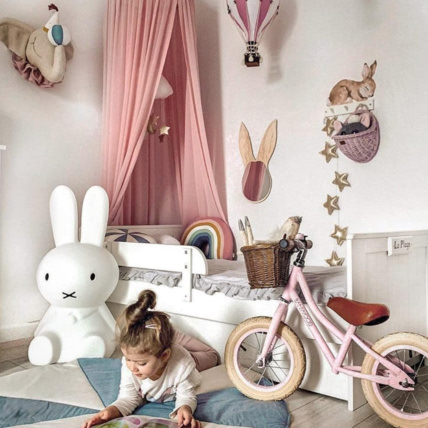 Avis Trophée mural enfant en lin, Éléphant de cirque beige Sevira Kids 3