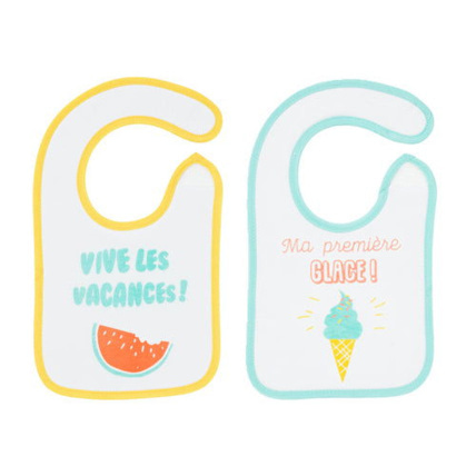Avis Lot de 2 bavoirs vacances Babycalin 2