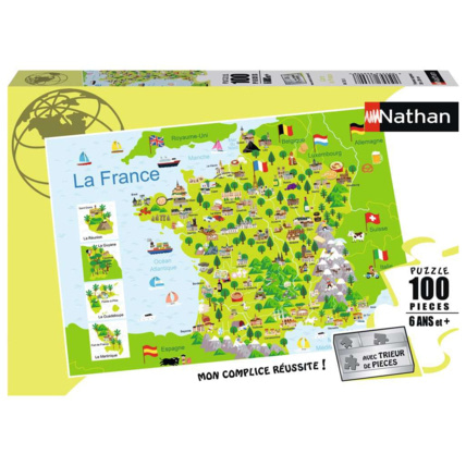 Avis Puzzle Carte de France - de 6 ans RAVENSBURGER 1