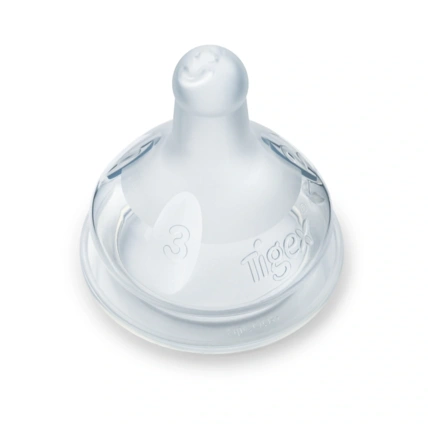 Avis Tétines rondes base large 3 VITESSES silicone Tigex 5