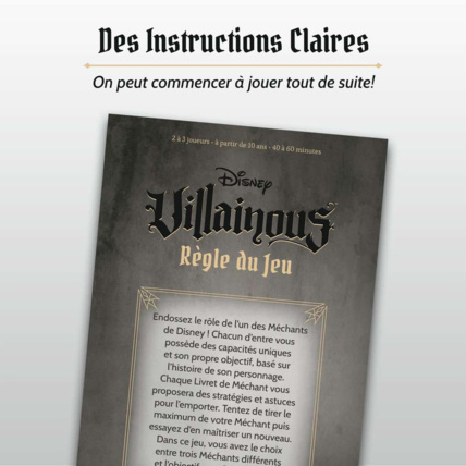 Avis Disney Villainous - Extension 1 - Mauvais jusqu'à l'os - de 10 ans RAVENSBURGER 4