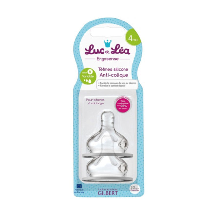 Avis Tétines Ergosense Silicone Anti-Colique Luc et Léa 1