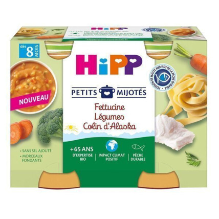 Avis Fettucine légumes colin d'Alaska HIPP 1