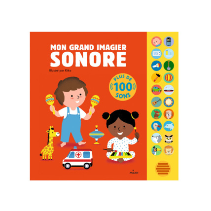 Avis Livre Mon grand imagier sonore MILAN 1