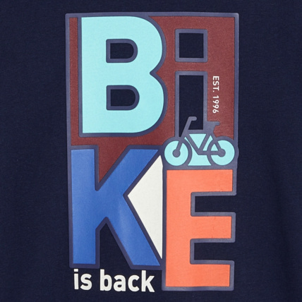 Avis T-shirt à motif vélo bleu garçon OKAIDI 3