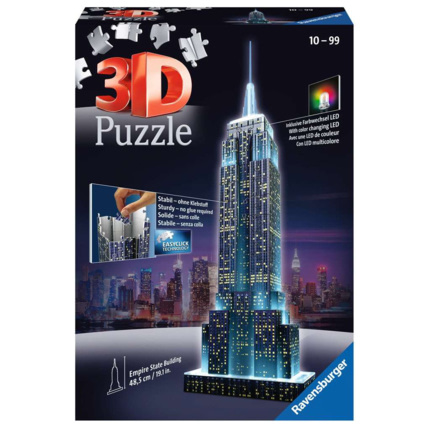 Avis Puzzle Empire State Building illuminé - de 10 ans RAVENSBURGER 1