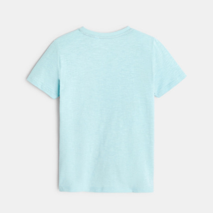 Avis T-shirt à message bleu garçon OKAIDI 4