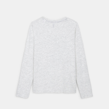 Avis T-shirt en coton biologique et motif sport gris garçon OKAIDI 3