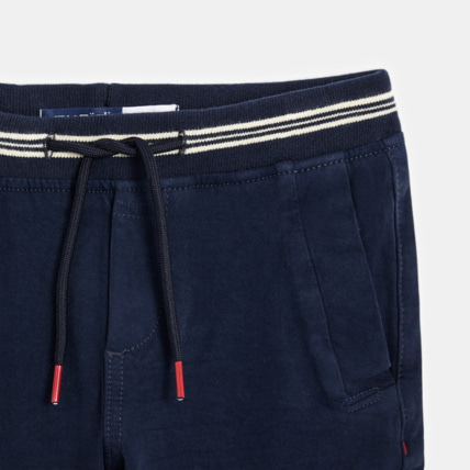 Avis Pantalon cargo en toile unie bleu garçon OKAIDI 3