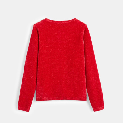 Avis Gilet pailleté rouge fille OKAIDI 3
