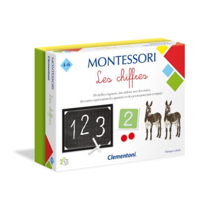 Avis Montessori - Les chiffres Clementoni 1