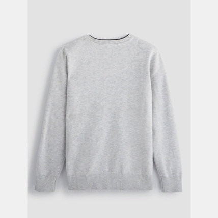 Avis Pull col V gris garçon OKAIDI 2