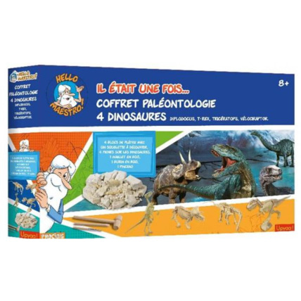 Avis Coffret paléontologie - Il était une fois l'homme - 4 dinos UPYAA 1