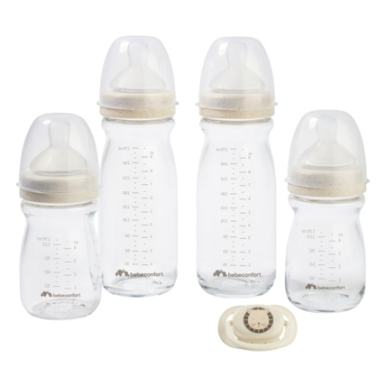 Avis Kit de biberons en verre Physio Air Care Bebeconfort 1