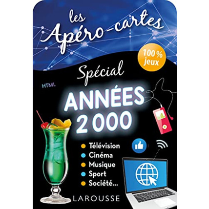 Avis Apéro-cartes spécial ANNEES 2000 LAROUSSE 1