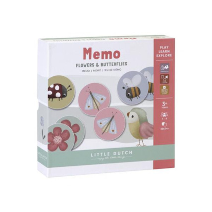 Avis Memory Flowers & butterflies LITTLE DUTCH 1