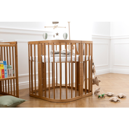 Avis Berceau Évolutif Rectangulaire 7 en 1 avec matelas Mon Lit Cabane 6