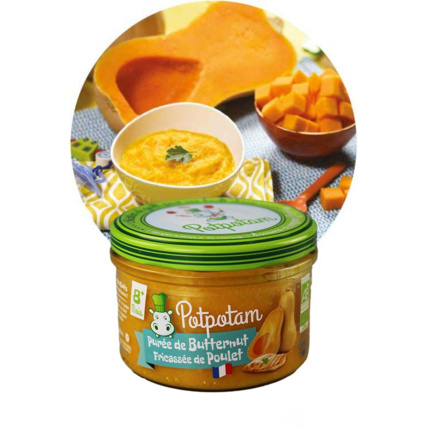Avis Purée de butternut fricassée de poulet  POTPOTAM 1