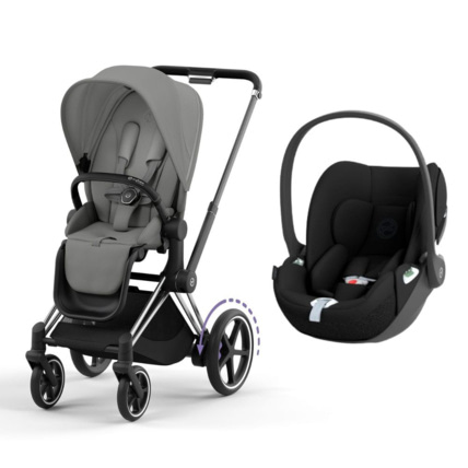 Avis Poussette Duo E-Priam 2 + Siège Auto Cloud T I-Size CYBEX 10