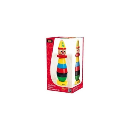 Avis Clown à empiler en bois BRIO 1